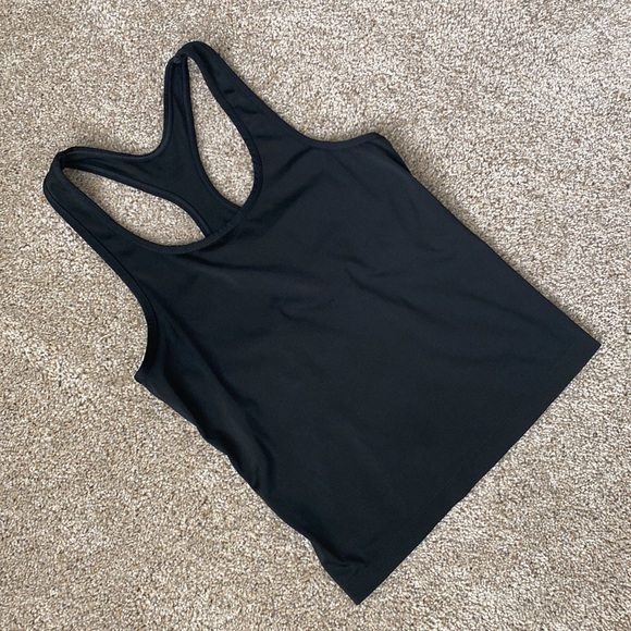 Black Racerback Athletic Tank - Picture 2 of 11